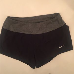 Nike running shorts with lining